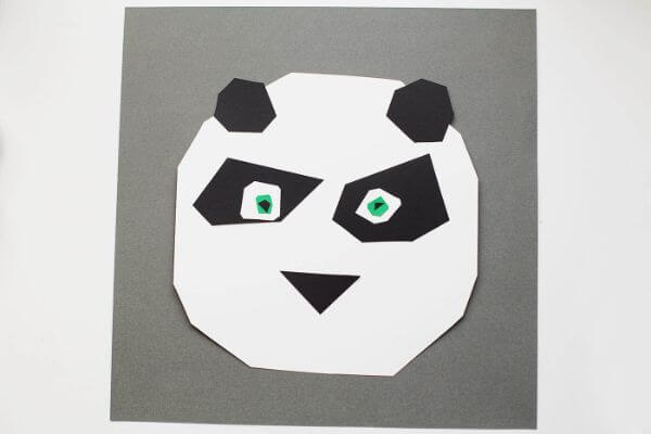 Panda Crafts & Activities For Kids Geometric Panda Art & Craft