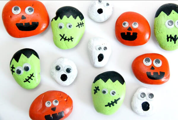 Painted Rock Ideas for Halloween Creative Halloween Rock Painting Kit For Fun