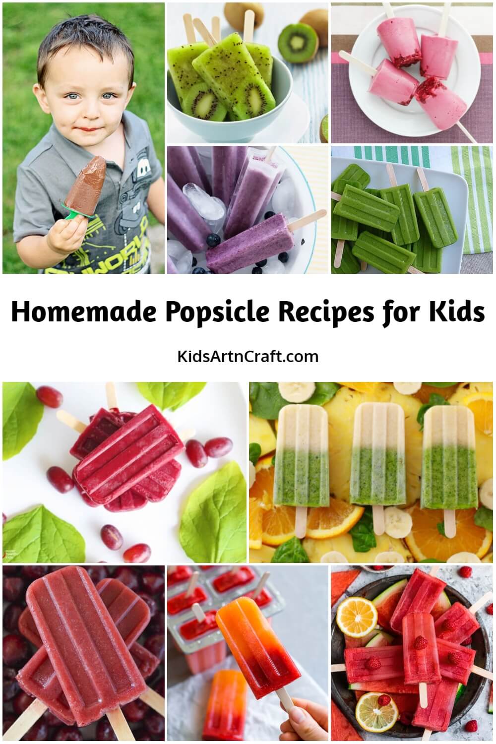 Homemade Popsicle Recipes for Kids