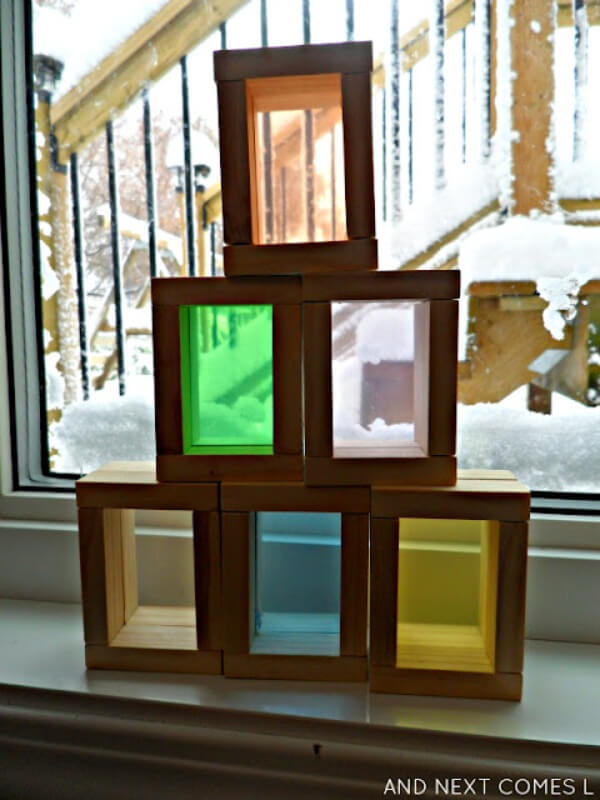 DIY Color Blocks For Kids