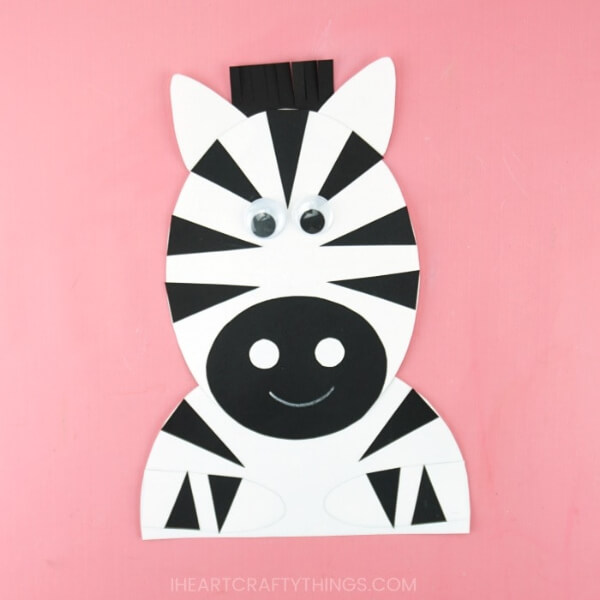 Zebra Crafts & Activities For Kids How To Make A Zebra Craft For Preschoolers