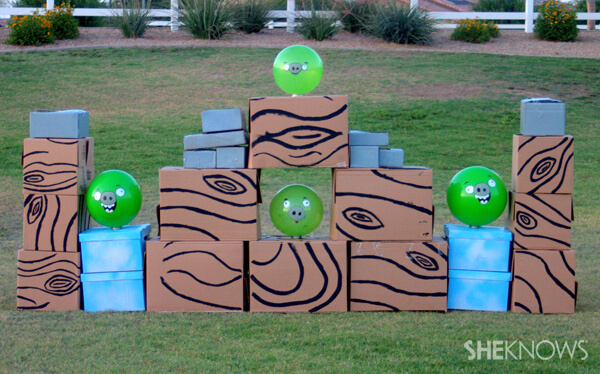 How To Make Life Size Angry Birds Game Angry Birds Crafts & Activities for Kids