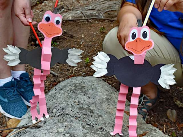 How To Make Ostrich Puppet Craft For Kids- Entertaining Pursuits & Games Utilizing Ostriches for Kids 