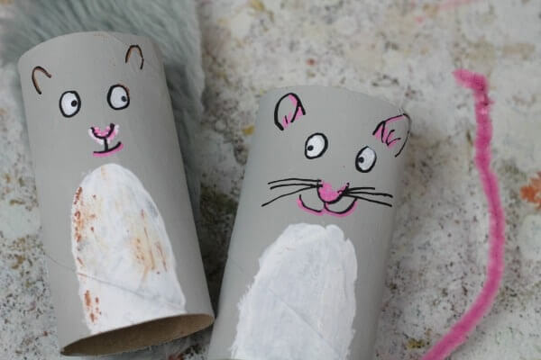 How To Make Rat And Squirrel Toilet Roll Craft Rat Crafts & Activities for Kids