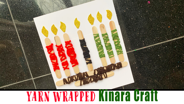 How To Make Yarn Wrapped Kinara Craft