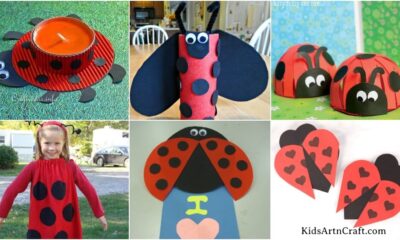 Ladybird Crafts & Activities For Kids