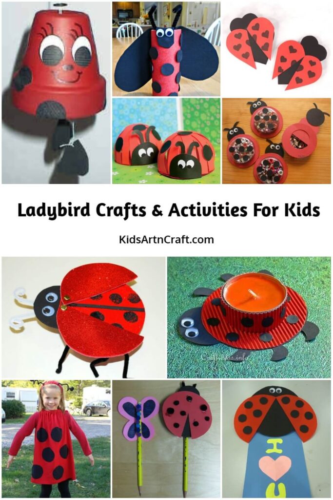 Ladybird Crafts & Activities for Kids