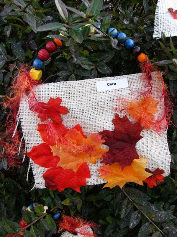 Leaf Wall Hangings Craft For Preschoolers Leaf Craft Ideas For Kids