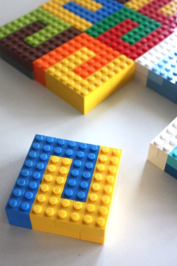 Math Art Ideas & Activities For Kids LEGO Tessellation Puzzle Activity