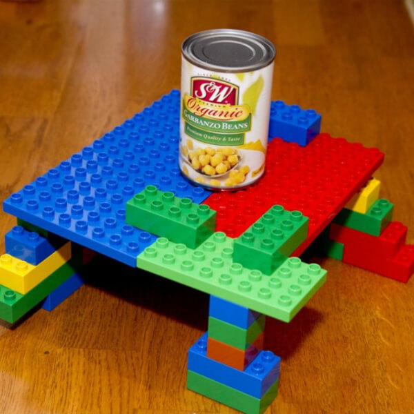 Simple Bridge Building Lego Stem Activity For Kids