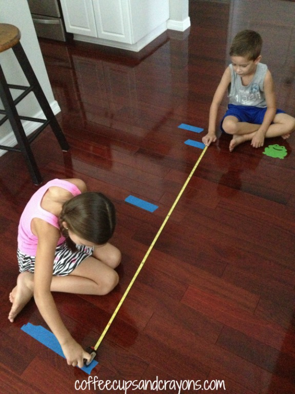 Measurement And Gross Motor Activity  For Kids