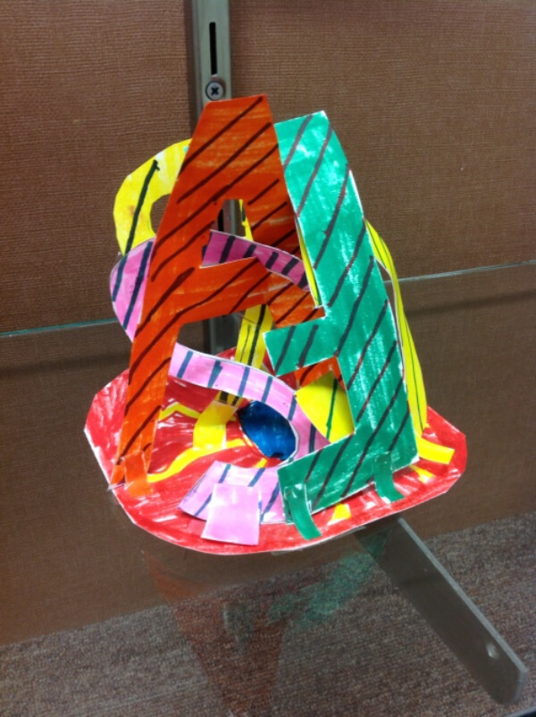 Art Project Ideas For 5th Grade Name Sculptures Paper Craft Ideas For 5th Grade