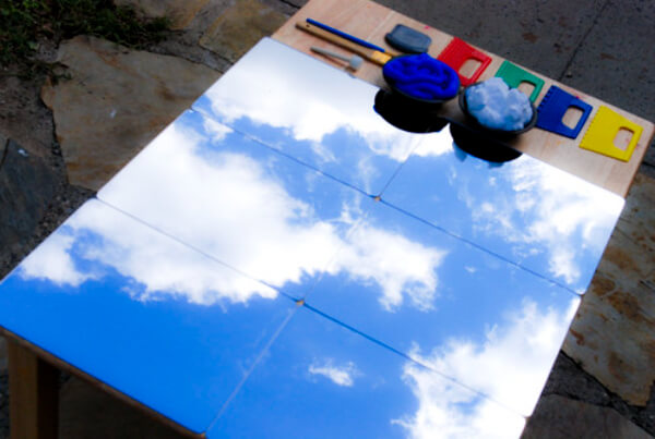 Sky Painting Art Outdoor Art Project Ideas For Kids
