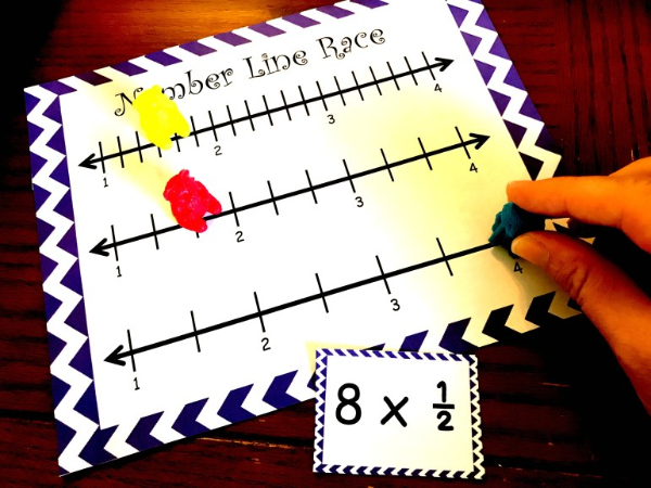 Number Line Math Game For First Grade