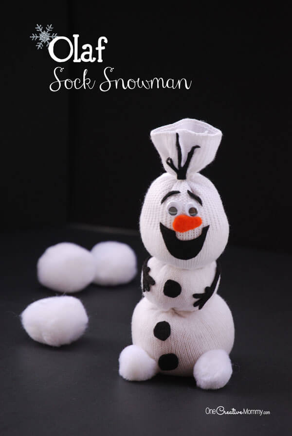Simple Snowman Crafts For Kids
