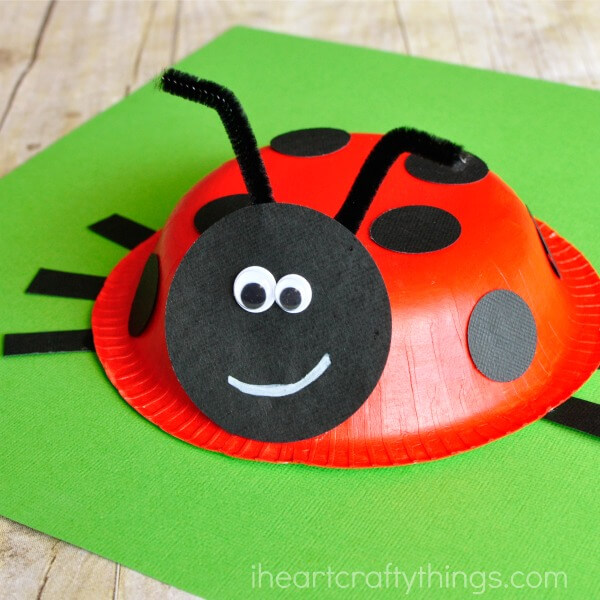 Ladybug Crafts & Activities For Kids Ladybug Paper Bowl Craft For Kids