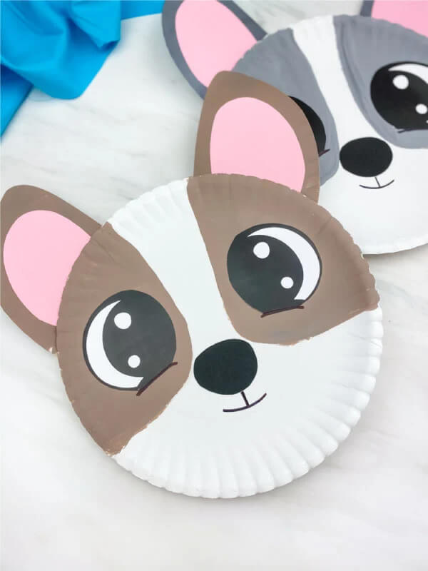 Easy Paper Plate Dog Craft With Printable Template
