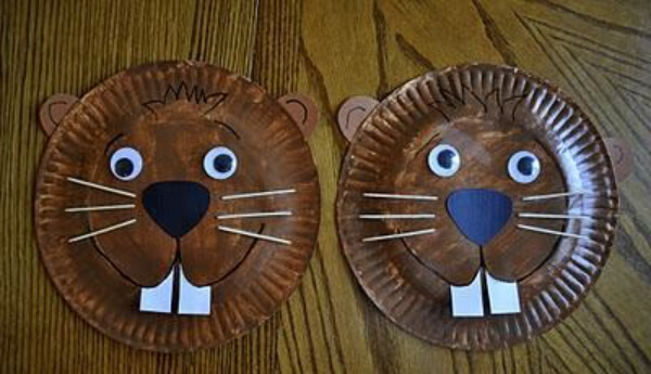 Paper Plate Toothy Squirrel Craft