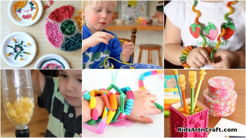 Pasta Art & Craft Activities For Kids