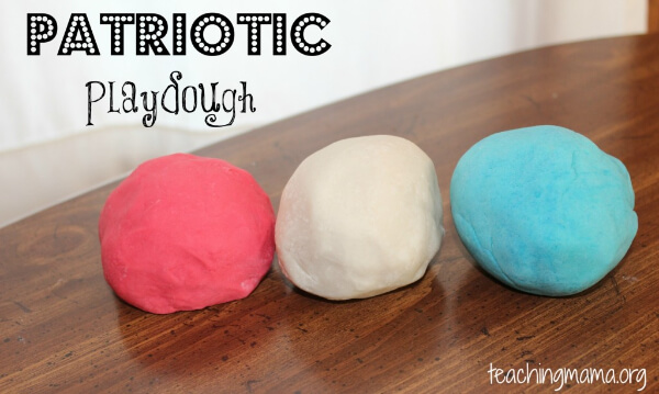 American Flag Crafts For Kids Patriotic Playdough Craft Ideas For Kids
