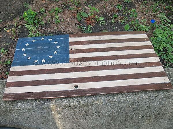 PB Inspired Rustic Colonial American Flag Activities