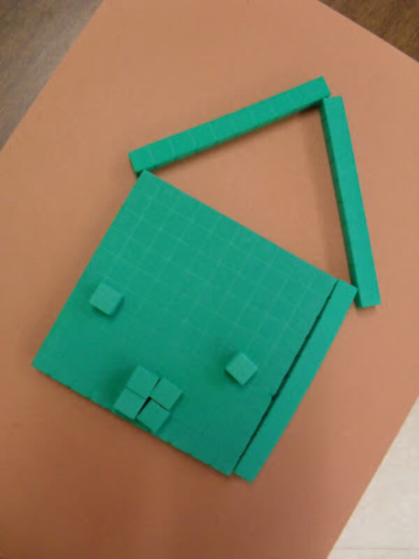 Easy-To-Learn House Blocks Math Game Idea For Kids