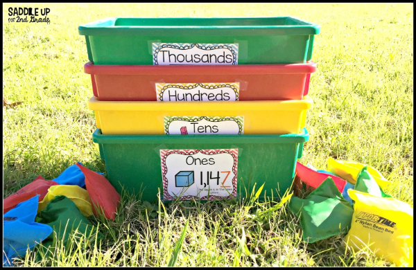 Place Value Toss Math Fun Game For Kids 