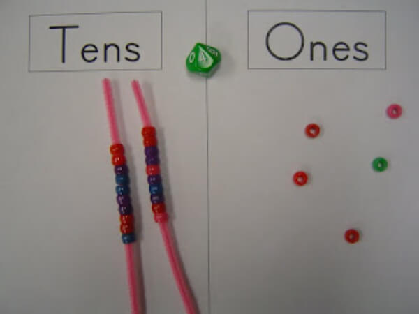  Place Value Math Games for Kids Let's Learn Maths With Beads Place Value Game Idea