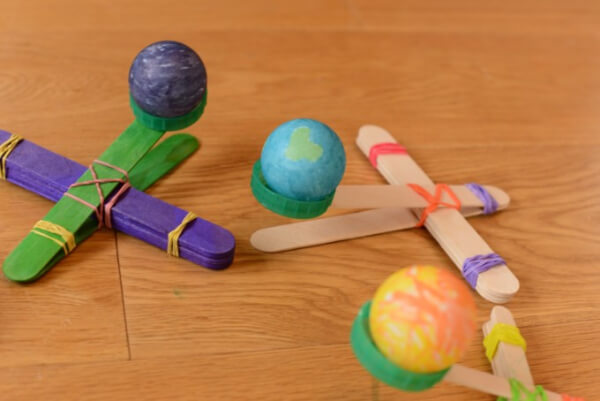 DIY Popsicle Stick Catapult Craft For Kids Engineering Projects for 5th Grade