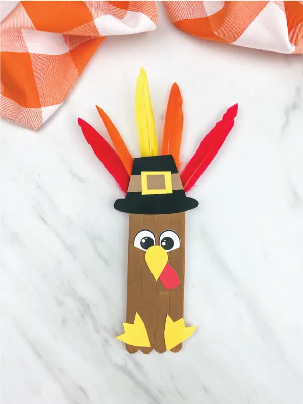 Popsicle Stick Craft For Toddlers Thanksgiving Crafts for Kids