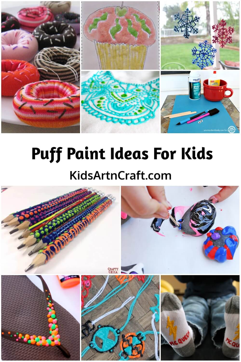 Puff Paint Ideas For Kids