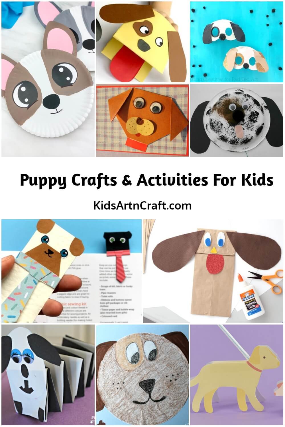 puppy craft and activities for kids