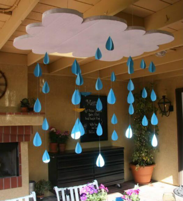 Raining cloud Decoration For Classrooms