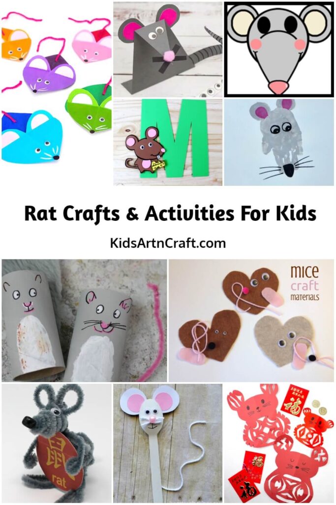Rat Crafts & Activities for Kids Kids Art & Craft