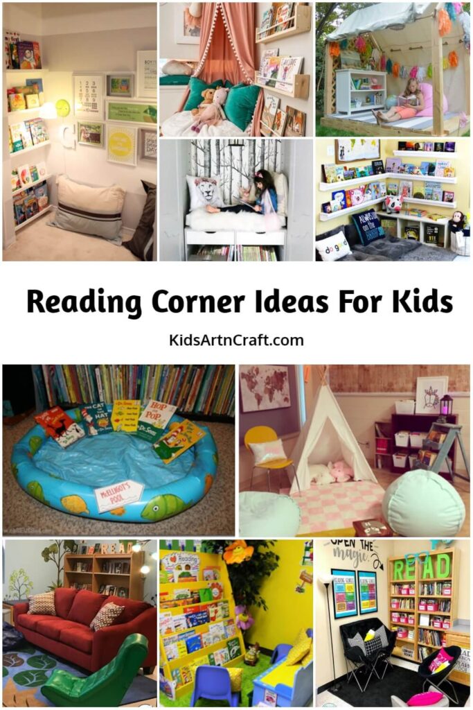 Reading Corner Ideas for Kids