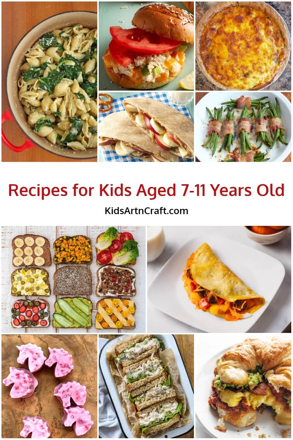 Recipes For Kids Aged 7-11 Years Old