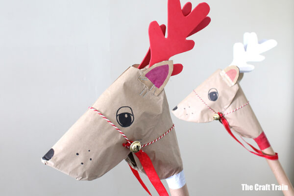 Reindeer Hobby Horse Craft Ideas For Christmas Christmas Christmas Art & Craft Ideas for Kids