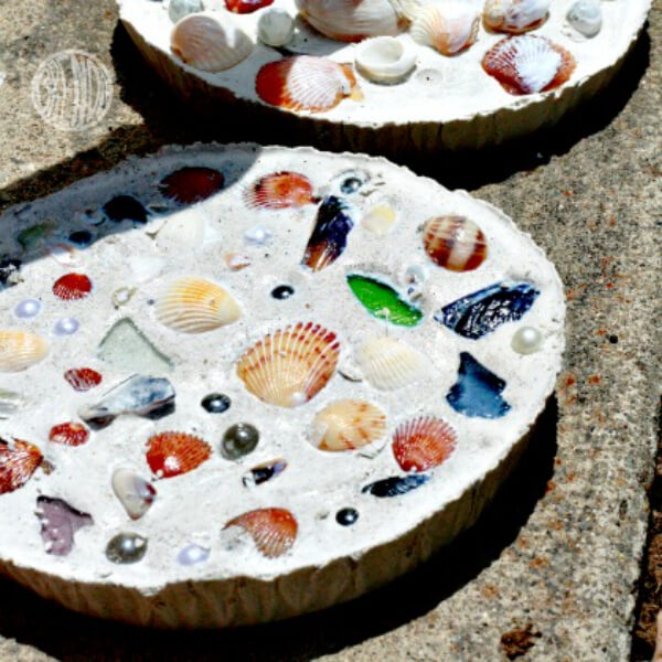Summer Seashell Craft Outdoor Art Project Ideas For Kids