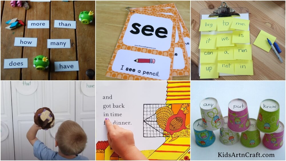 Sight Word Games & Activities For Kids