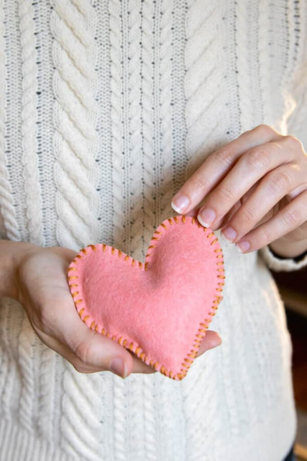 Simple Heart Hand Warmers Craft Ideas