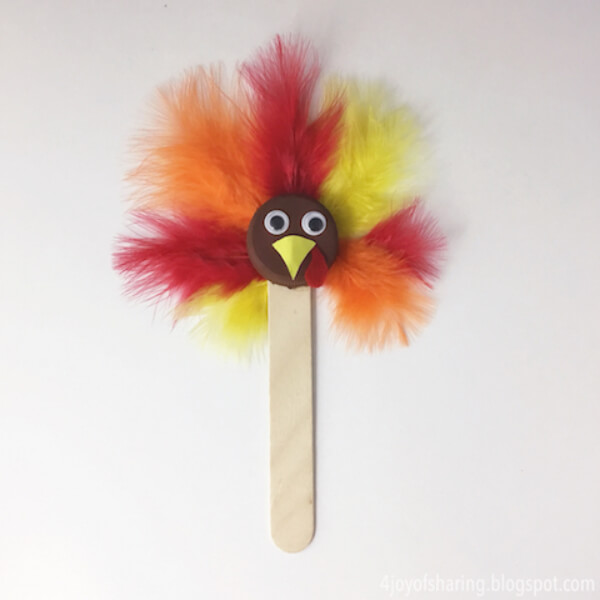 Simple & Quick Thanksgiving Turkey Craft Thanksgiving Crafts for Kids