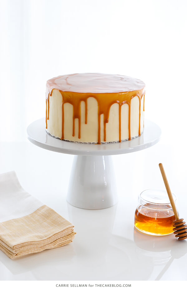 Simple Honey Butter Cake