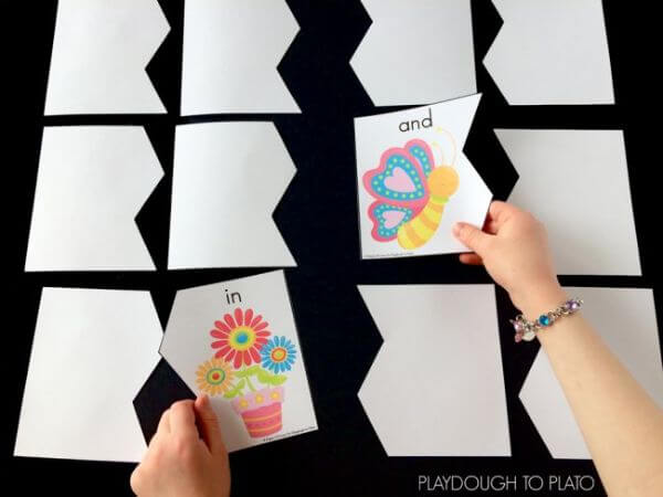 Simple Spring Word Puzzle Activities For Kids