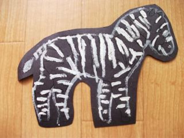 Zebra Crafts & Activities For Kids Simple Zebra Animal Craft