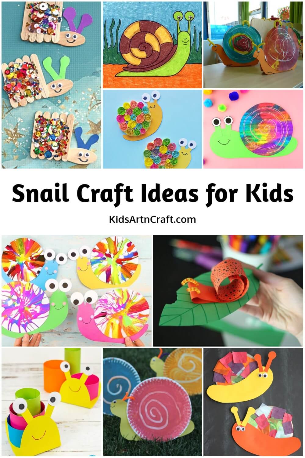 Snail Craft Ideas for Kids