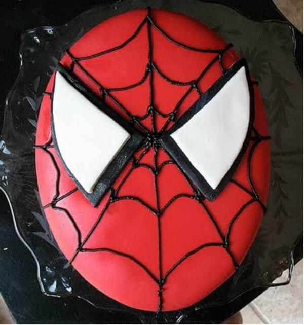 Fondant Spiderman Cake Designs For Birthday Boy 