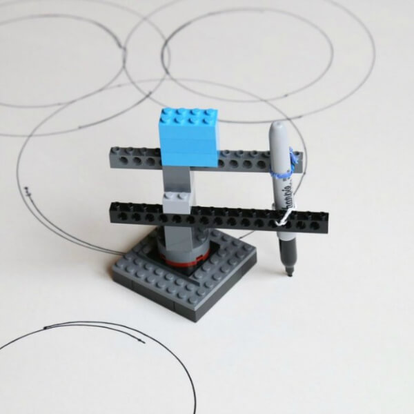 Paper Crimper Science Craft Project With Lego Bricks Activity For Kids