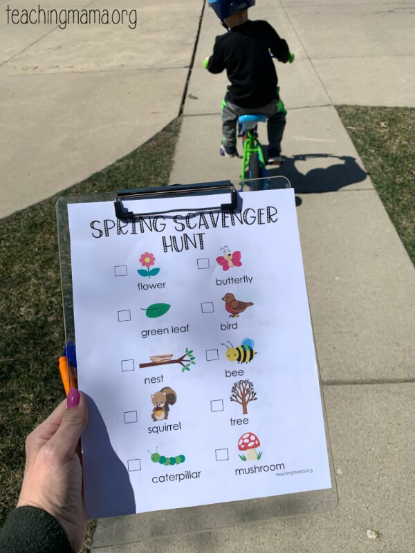  Spring Scavenger Hunt Ideas for Kids Spring Scavenger Hunt For Pre Schoolers