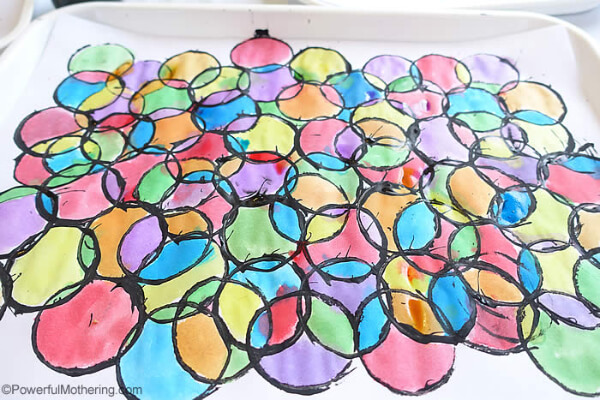 Creative Stained Glass Art Ideas using Toilet Rolls Stained Glass Crafts For Kids