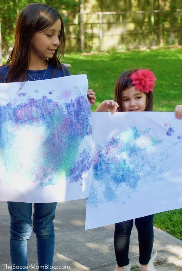Bubble Wrap Painting Activities For Kids